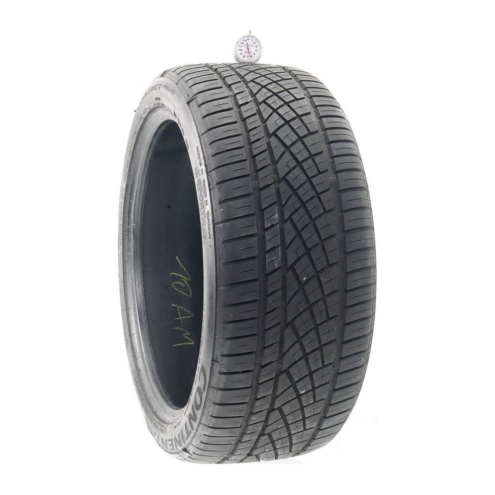 Set of (2) Used 255/40ZR19 Continental ExtremeContact DWS06 100Y - 6.5-7/32 - Image 1