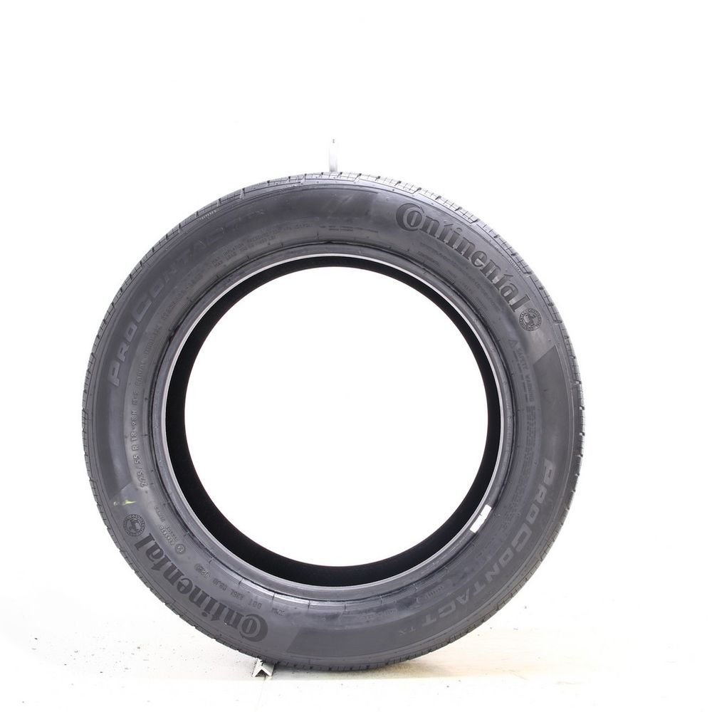 Set of (4) Used 225/55R18 Continental ProContact TX 98H - 5-6.5/32 - Image 3