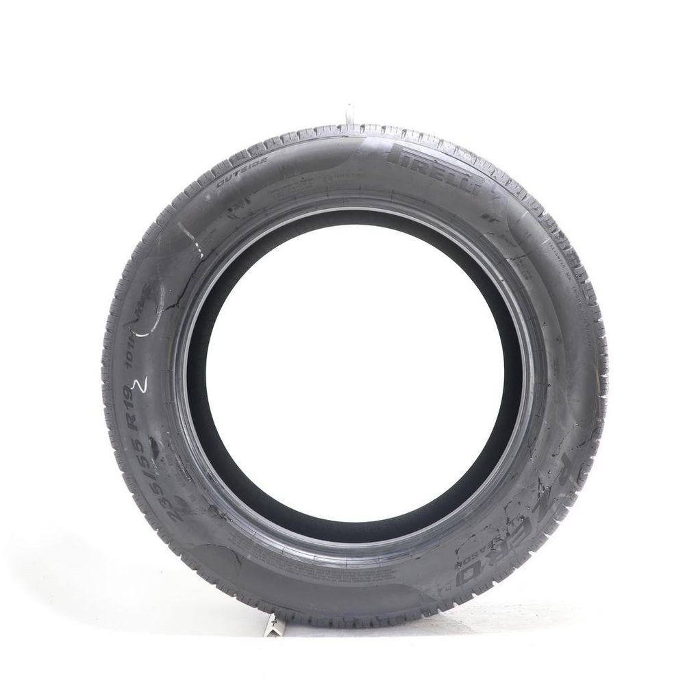 Set of (2) Used 235/55R19 Pirelli P Zero 101H - 9.5/32 - Image 3