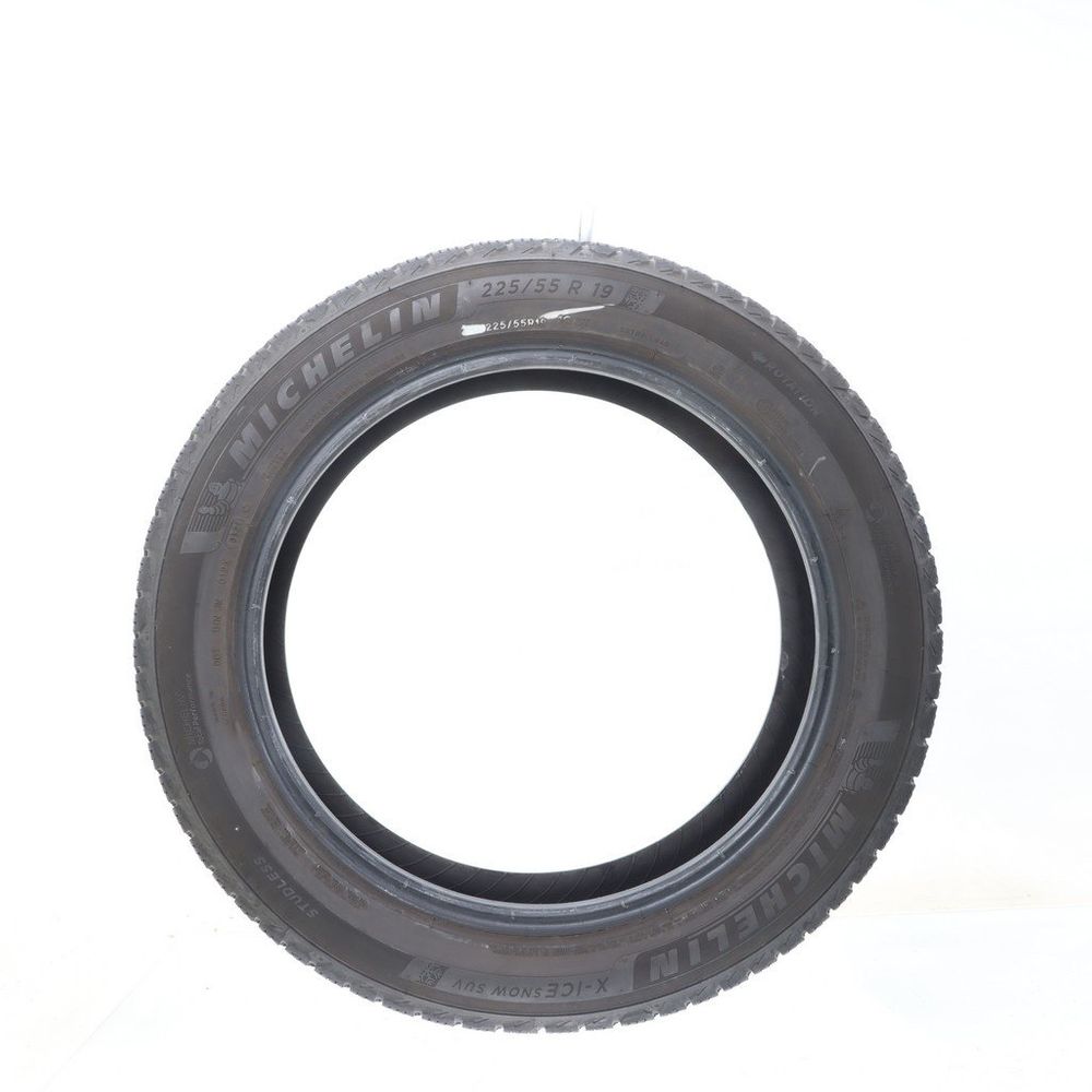 Set of (2) Used 225/55R19 Michelin X-Ice Snow SUV 103T - 6-7.5/32 - Image 3