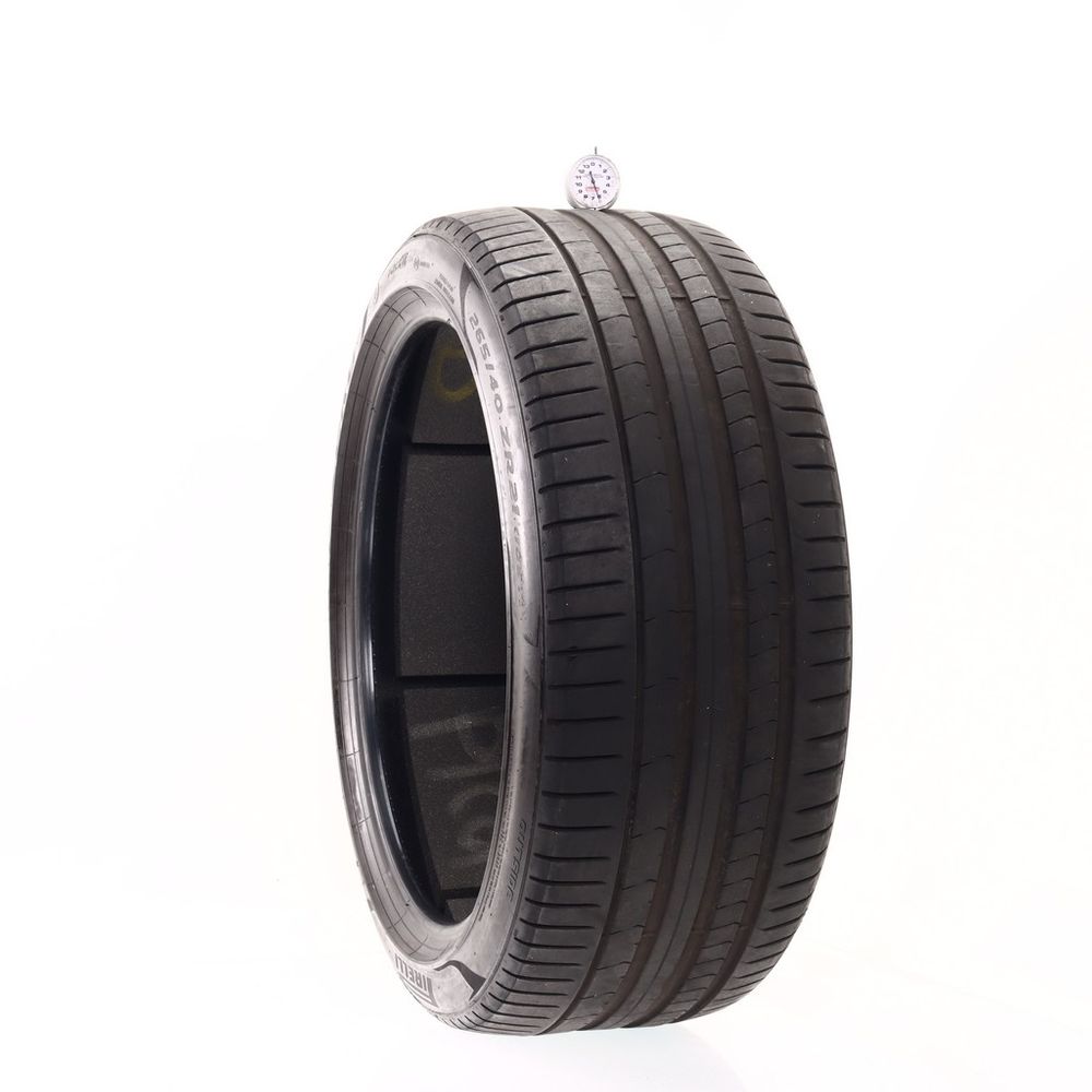 Set of (4) Used 265/40ZR21 Pirelli P Zero B PZ4 PNCS 105Y - 5-6/32 - Image 4