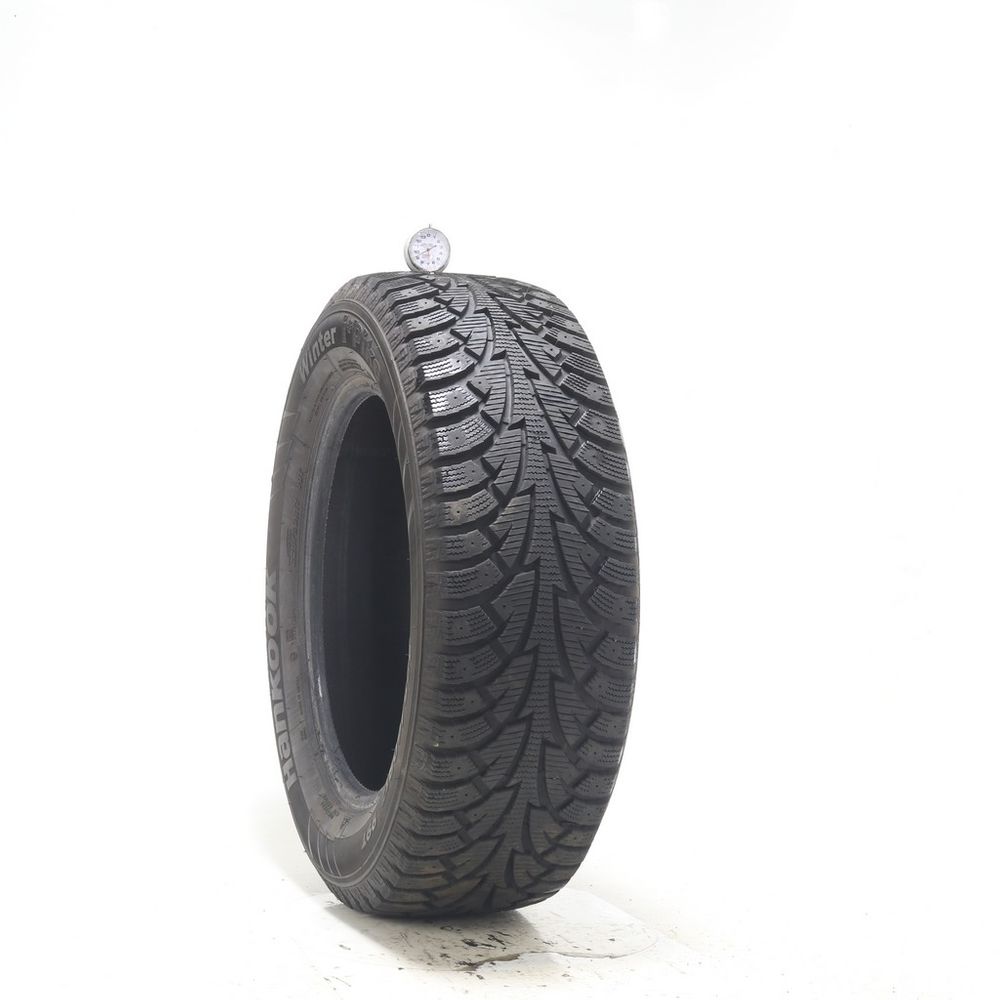 Set of (2) Used 225/60R17 Hankook Winter i*Pike (W409) 99T - 8-9/32 - Image 4