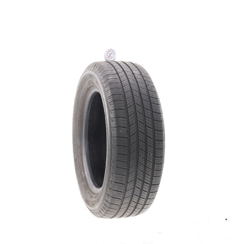 Set of (2) Used 215/60R16 Michelin Defender T+H 95H - 8-9/32 - Image 1
