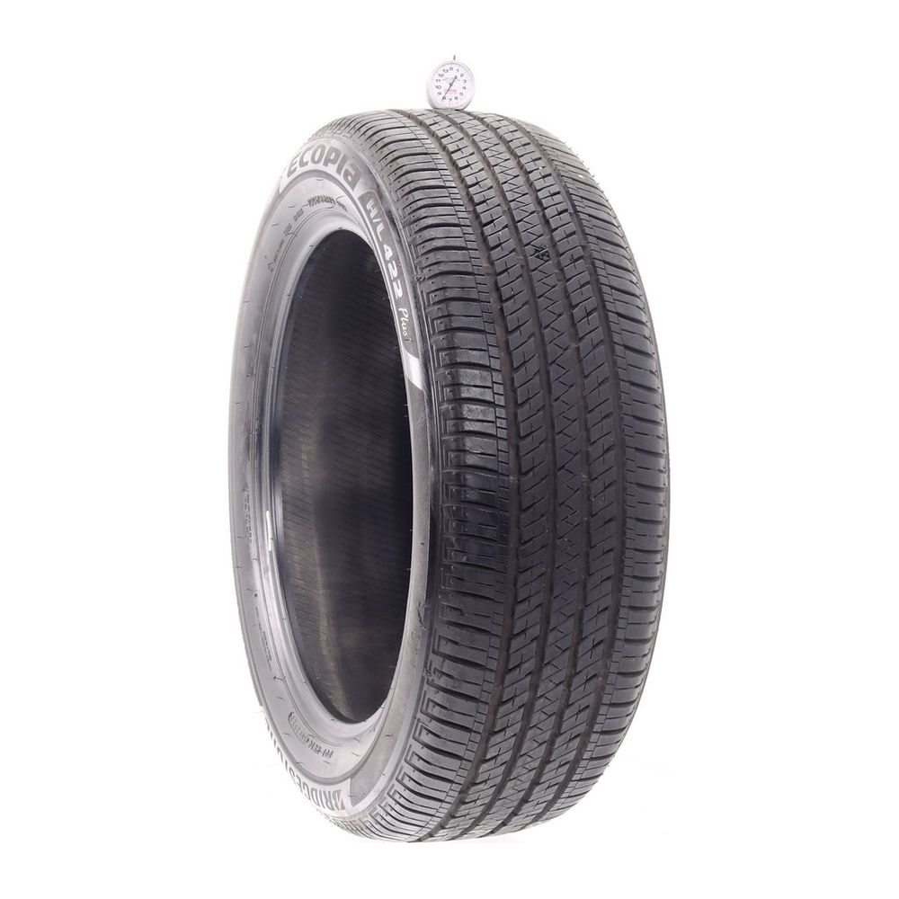 Set of (2) Used 225/55R19 Bridgestone Ecopia H/L 422 Plus 99H - 8-8.5/32 - Image 1
