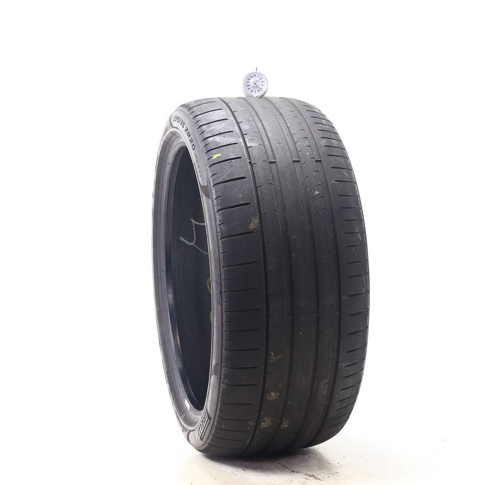 Set of (4) Used 275/35ZR20 Pirelli P Zero PZ4 102Y - 5.5-6/32 - Image 1