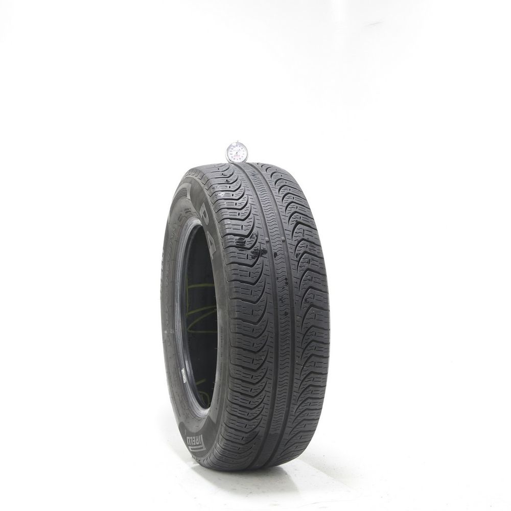 Set of (2) Used 215/65R16 Pirelli P4 Four Seasons Plus 98T - 8.5-10/32 - Image 1