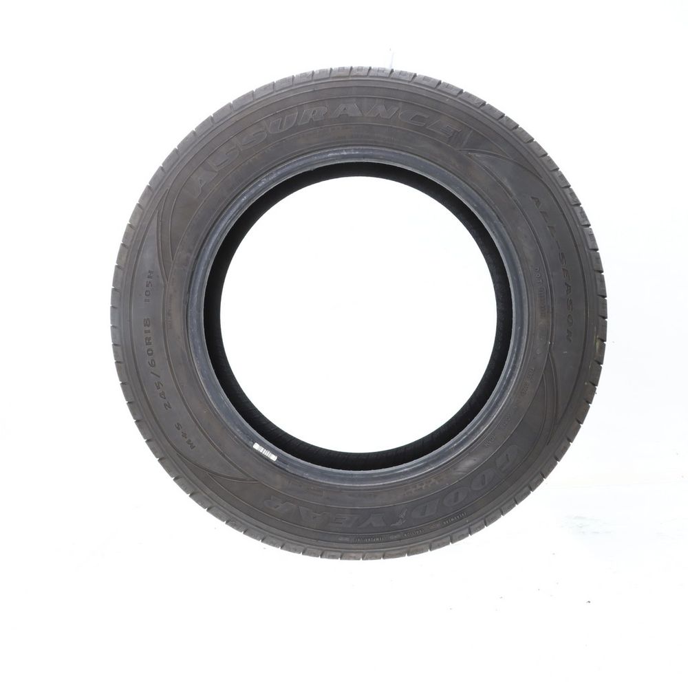 Set of (2) Used 245/60R18 Goodyear Assurance All-Season 105H - 6-7/32 - Image 6
