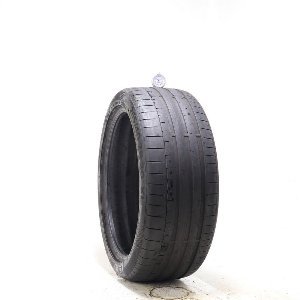 Set of (2) Used 255/40ZR20 Continental SportContact 6 MO1 101Y - 4.5-5/32 - Image 4