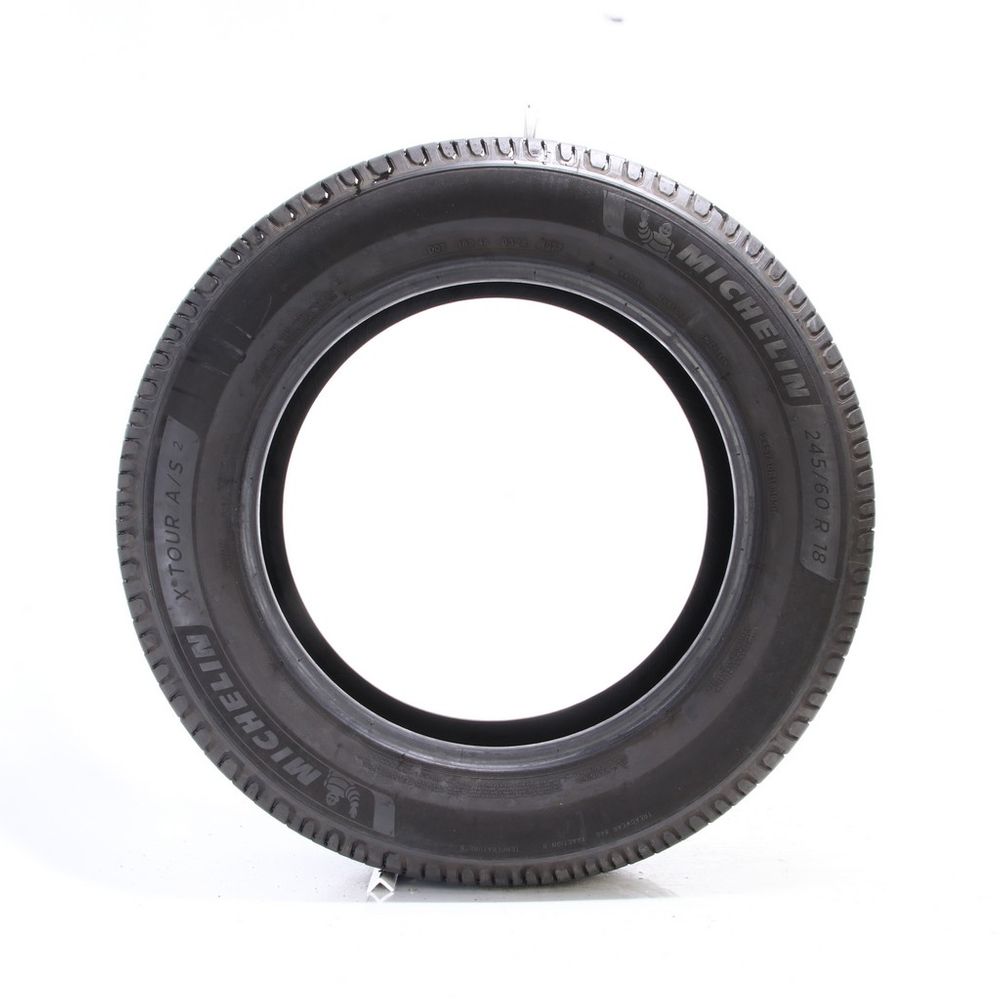 Set of (2) Used 245/60R18 Michelin X Tour A/S 2 105H - 8.5-9.5/32 - Image 3