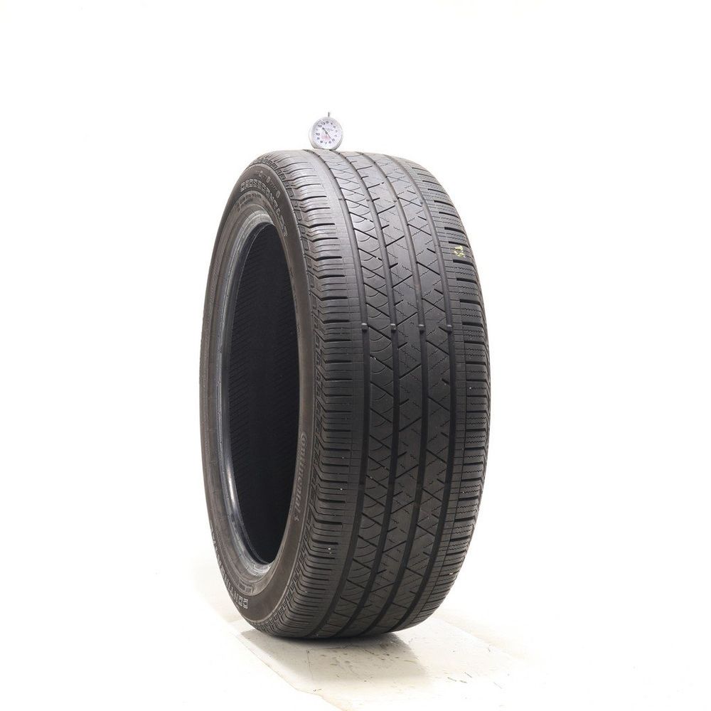 Set of (2) Used 255/45R20 Continental CrossContact LX Sport 105V - 5-6/32 - Image 1