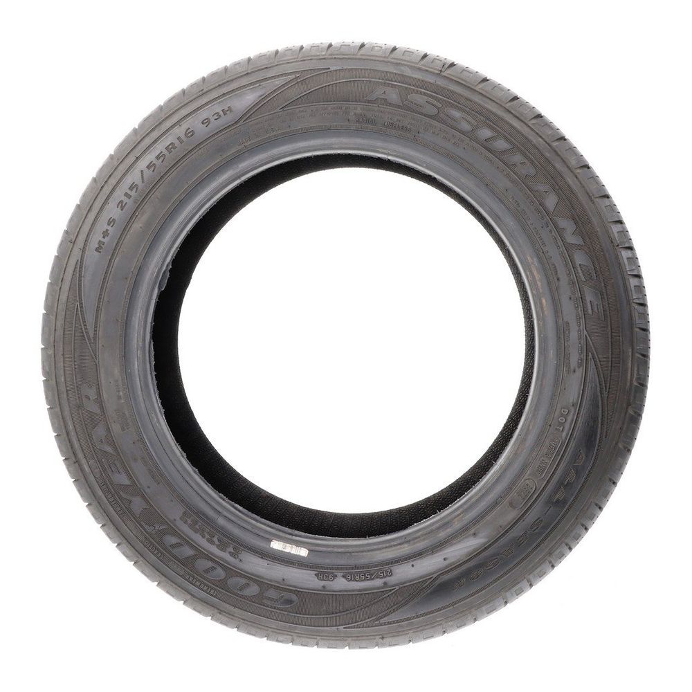 Set of (4) Used 215/55R16 Goodyear Assurance All-Season 93H - 7/32 - Image 3
