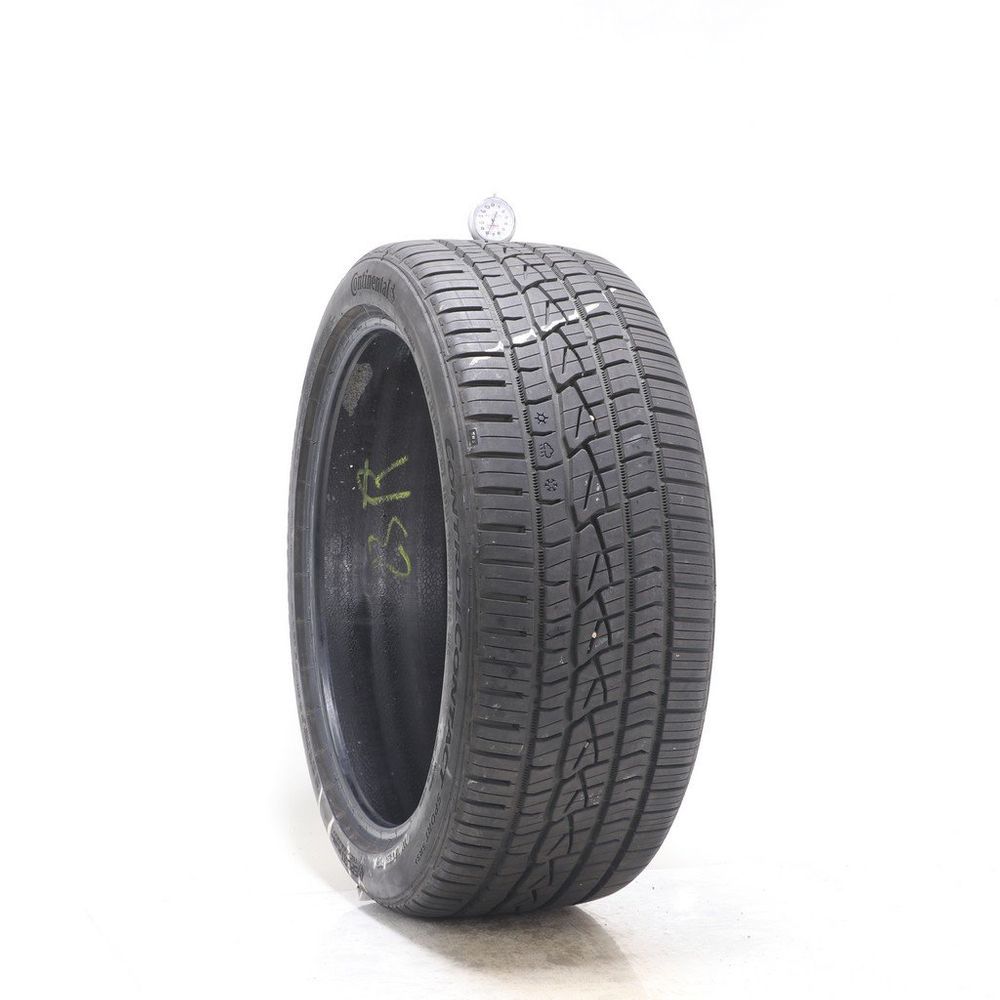 Set of (2) Used 245/40ZR20 Continental ControlContact Sport SRS Plus 99Y - 8-9/32 - Image 1