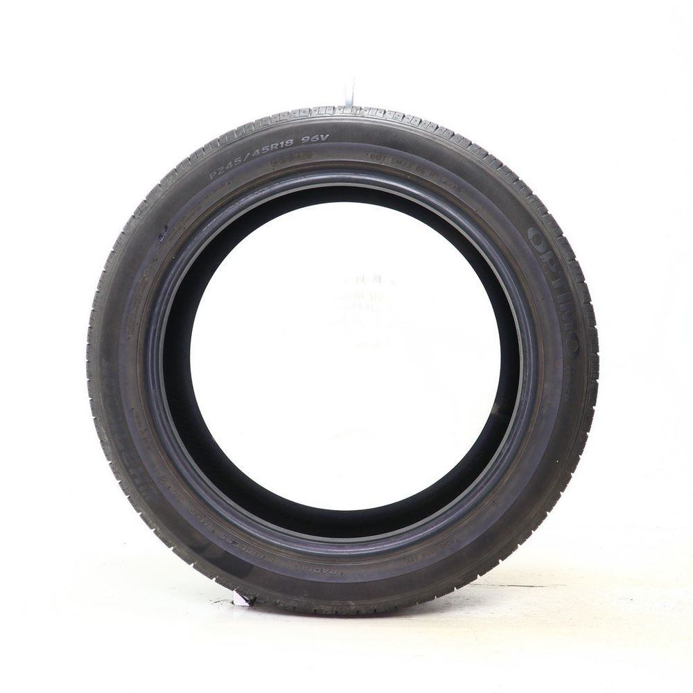 Set of (2) Used 245/45R18 Hankook Optimo H426 96V - 7.5/32 - Image 3
