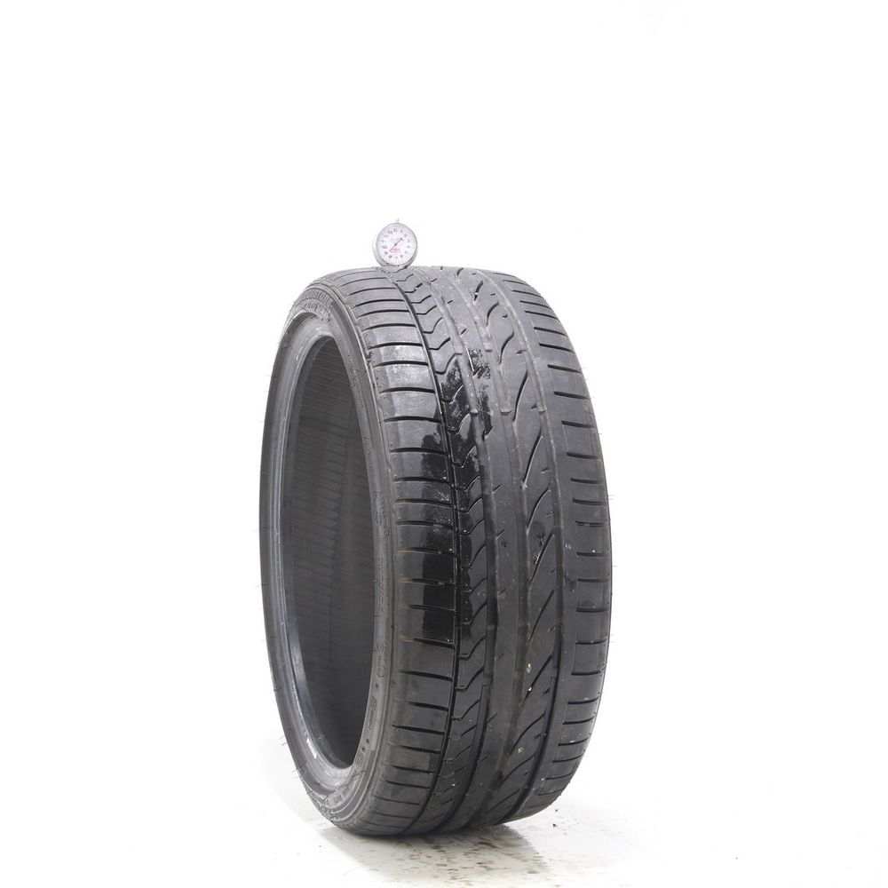 Set of (2) Used 235/35ZR19 Bridgestone Potenza RE050A 87Y - 8.5/32 - Image 1