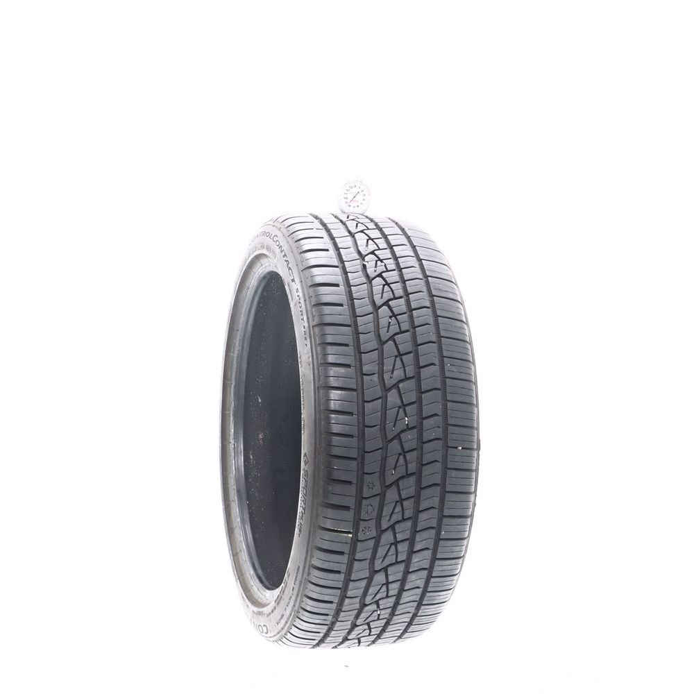 Set of (2) Used 225/40ZR18 Continental ControlContact Sport SRS Plus 92Y - 8.5-9/32 - Image 1