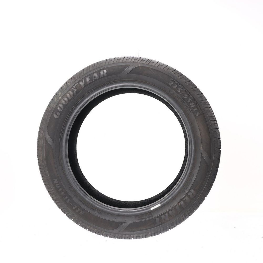 Set of (4) Used 225/55R18 Goodyear Reliant All-season 98V - 8-9/32 - Image 4