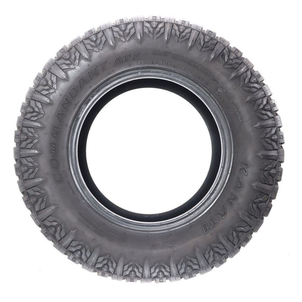 Set of (2) Used LT 35X12.5R18 Kanati Commandant ATX 128Q F - 11-11.5/32 - Image 6