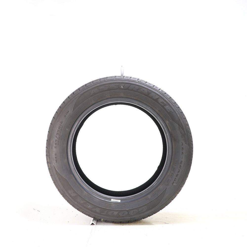 Set of (2) Used 205/55R16 Goodyear Assurance All-Season 91H - 4-5/32 - Image 6