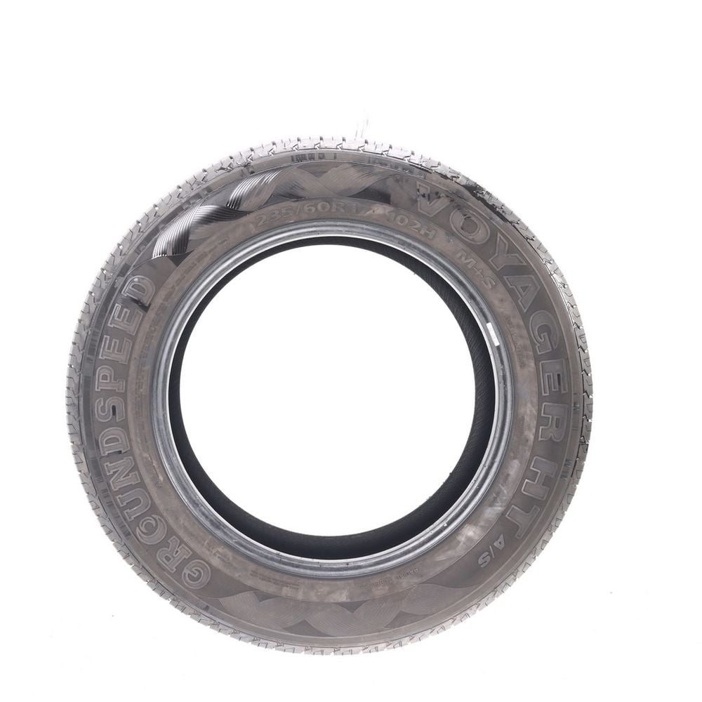 Set of (2) Used 235/60R17 Groundspeed Voyager HT A/S 102H - 8.5-9/32 - Image 3