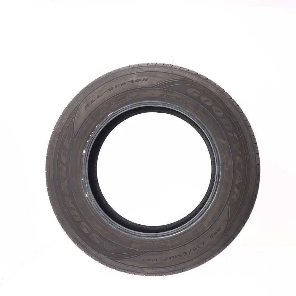 Set of (2) Used 235/65R17 Goodyear Assurance All-Season 104T - 7.5-9/32 - Image 3