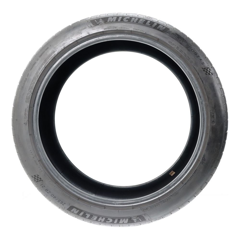 Used 265/40ZR21 Michelin Pilot Sport 4 S 105Y - 6.5/32 - Image 3