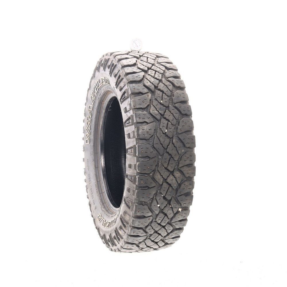 Used LT 245/75R17 Goodyear Wrangler Duratrac Studded 121/118Q E - 12/32 - Image 1