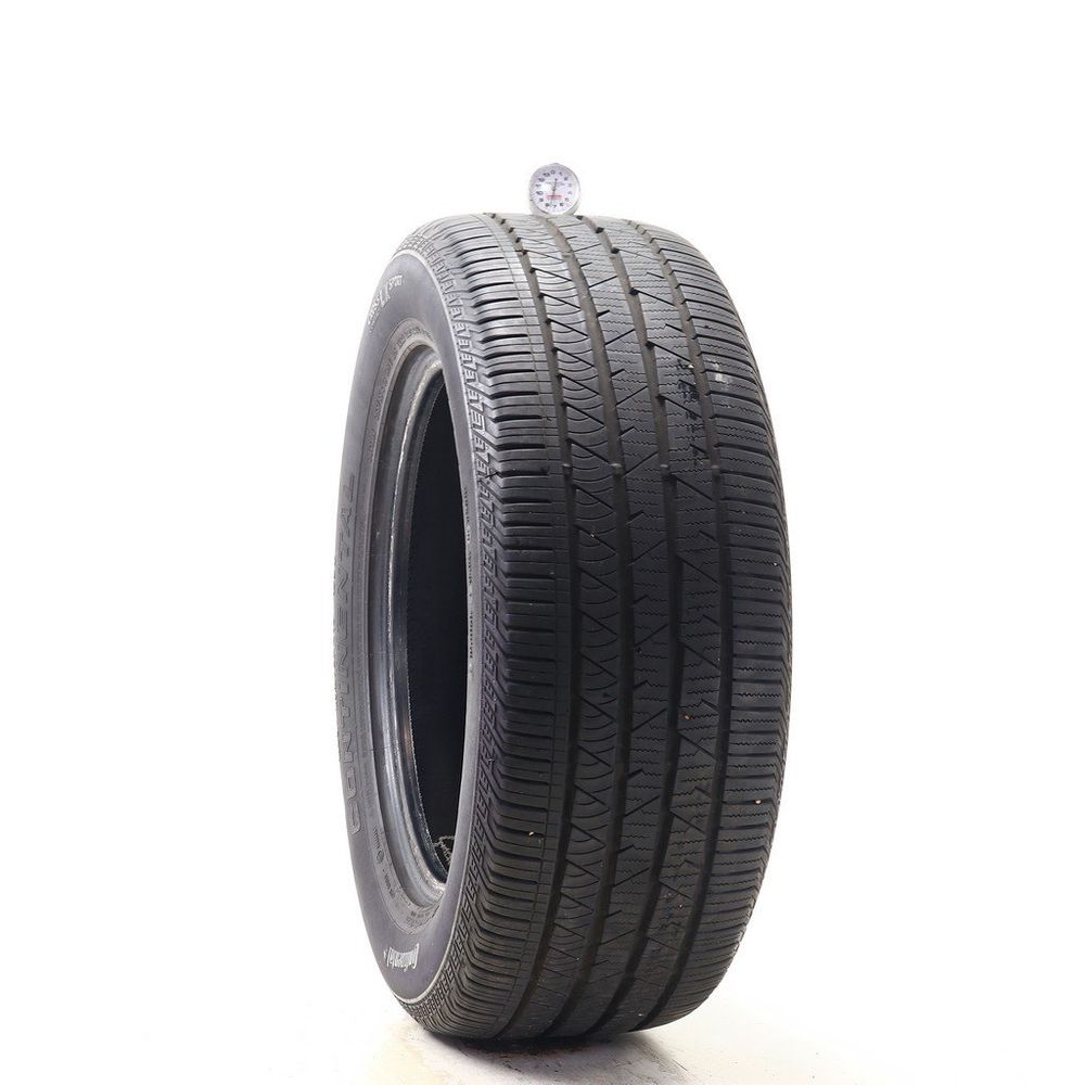 Set of (2) Used 255/55R18 Continental CrossContact LX Sport NO 109V - 7.5-9/32 - Image 1