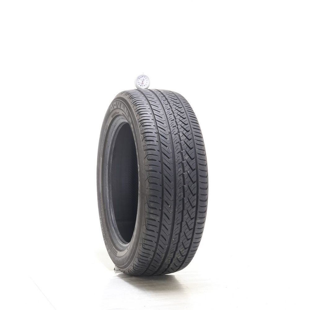 Set of (2) Used 205/55R16 Yokohama Advan Sport A/S Plus 91W - 7.5-8/32 - Image 1