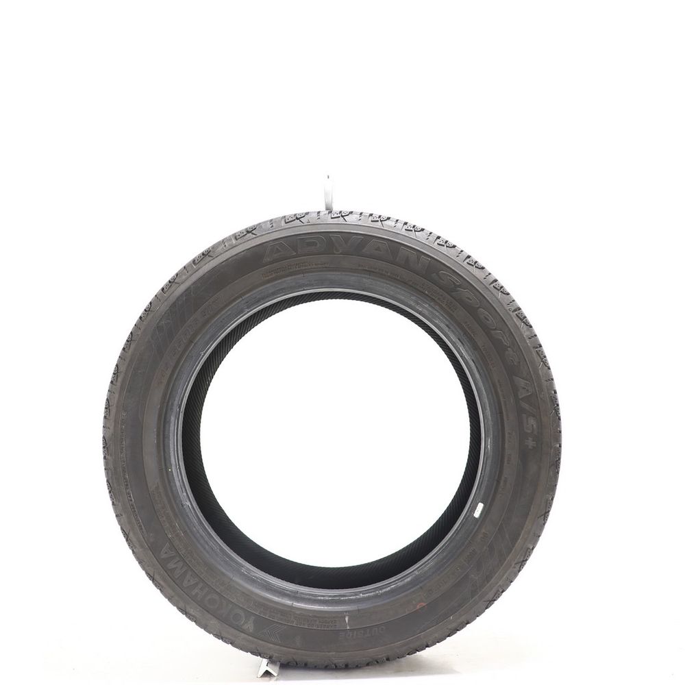 Set of (2) Used 205/55R16 Yokohama Advan Sport A/S Plus 91W - 7.5-8/32 - Image 3