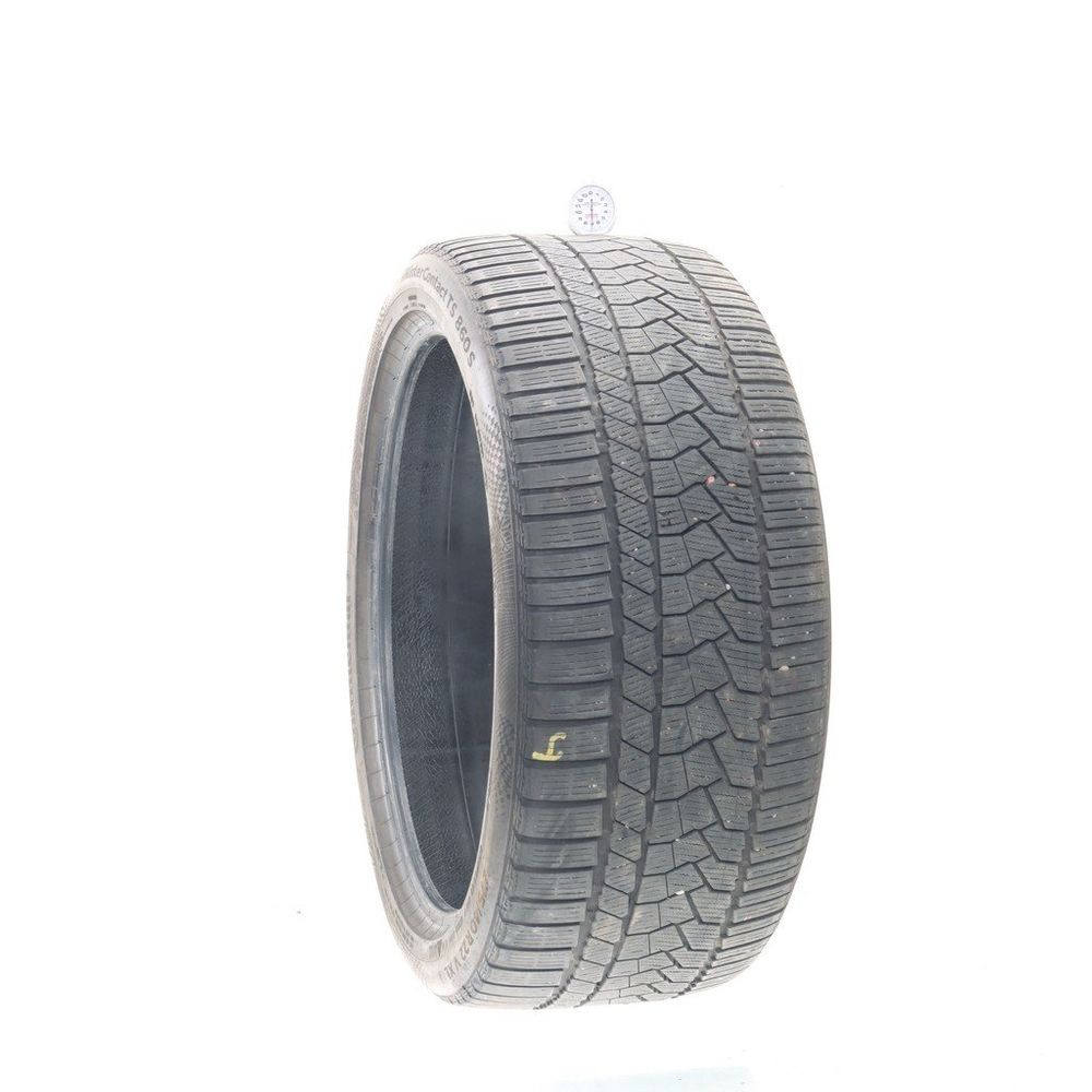 Set of (2) Used 275/40R22 Continental WinterContact TS860 S 107V - 7-7.5/32 - Image 1