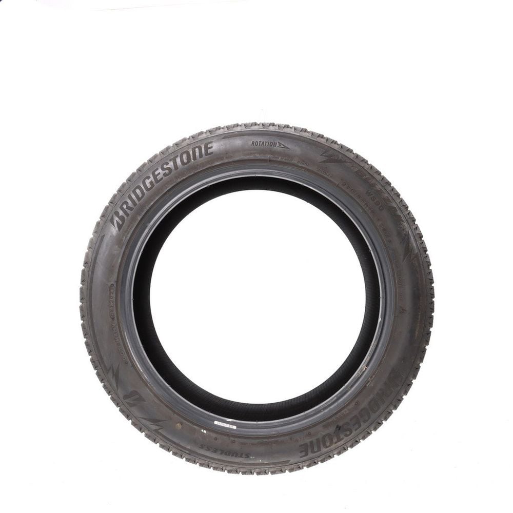 Set of (4) Used 235/50R19 Bridgestone Blizzak WS90 Studless 99H - 8-9/32 - Image 3