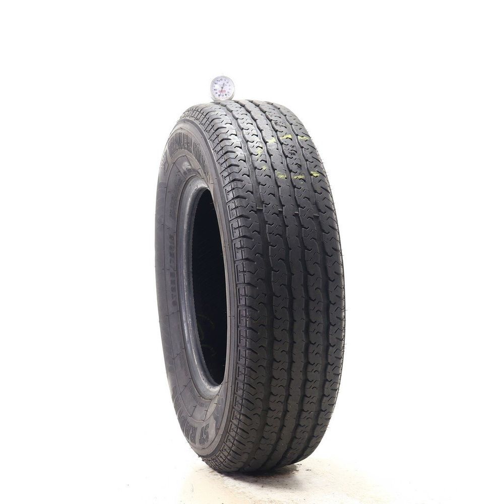 Set of (2) Used ST 225/75R15 Trailer King II ST Radial 117/112M E - 8-8.5/32 - Image 1