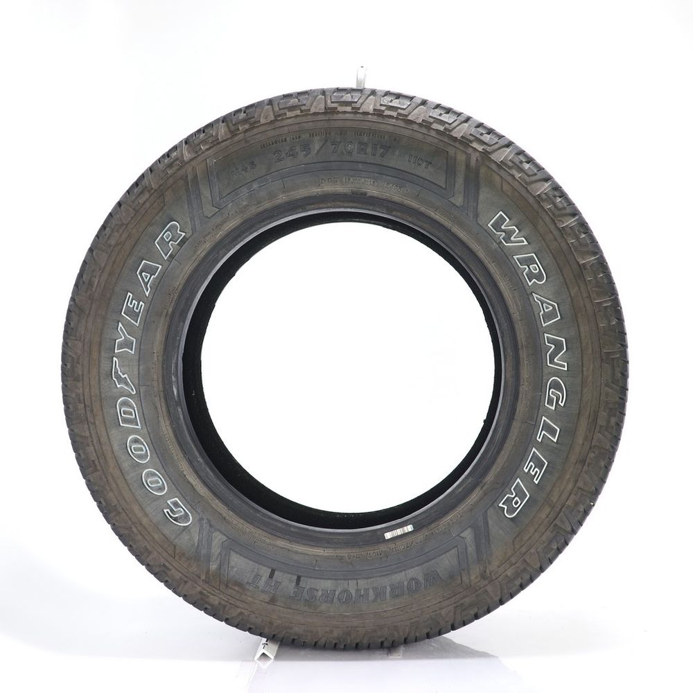 Used 245/70R17 Goodyear Wrangler Workhorse HT 110T - 9.5/32 - Image 3
