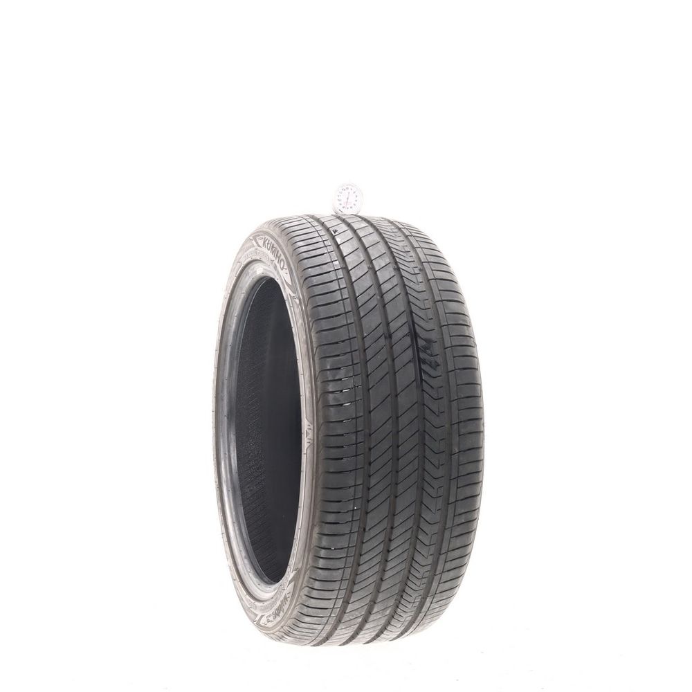 Set of (2) Used 245/40ZR18 Kumho Majesty 9 Solus TA91 97W - 7.5-8/32 - Image 1