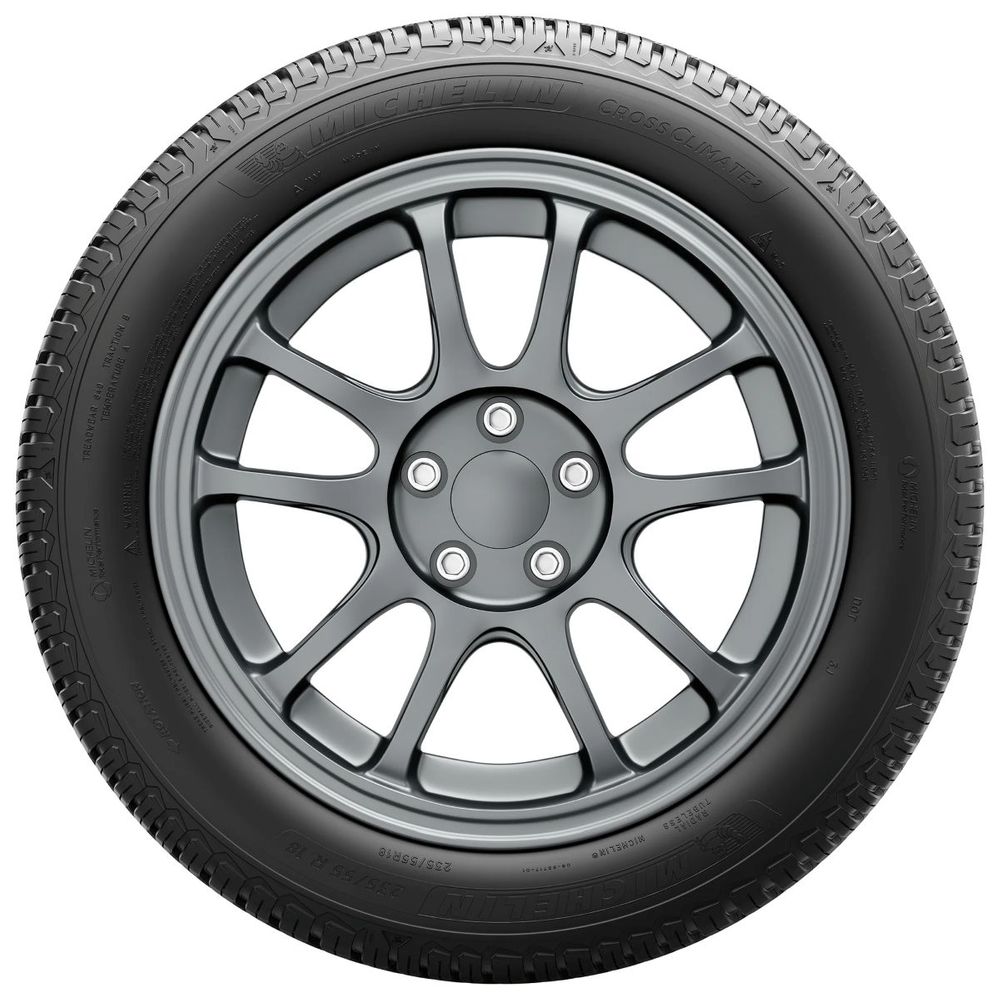 Set of (4) New 225/45R17 Michelin CrossClimate 2 91V - Image 2