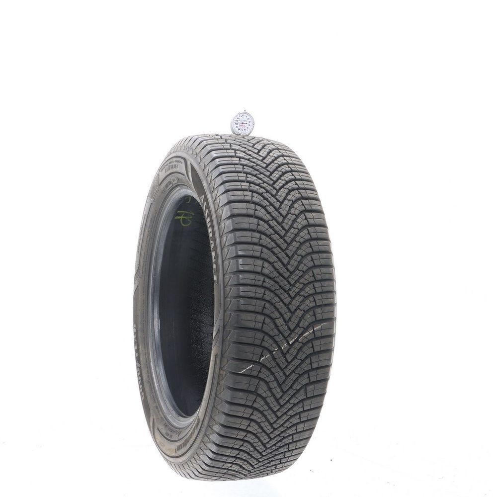 Set of (2) Used 225/60R18 Goodyear Assurance WeatherReady 2 104H - 10/32 - Image 1