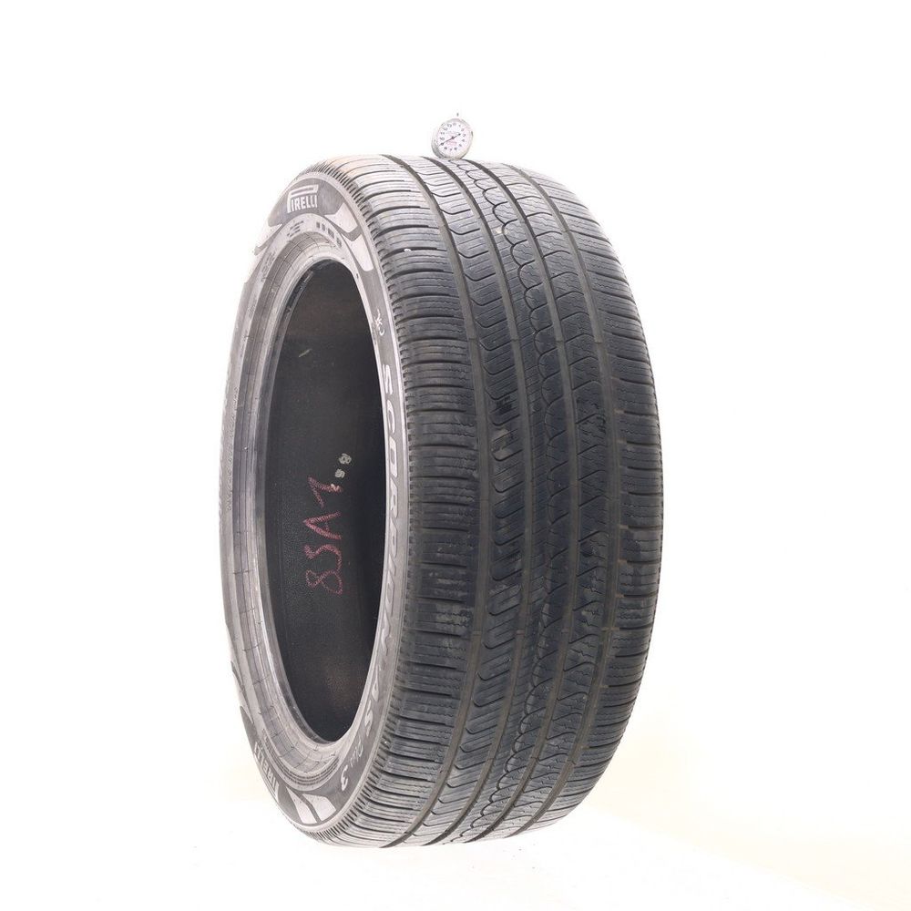 Set of (4) Used 285/45R22 Pirelli Scorpion AS Plus 3 114H - 9/32 - Image 1