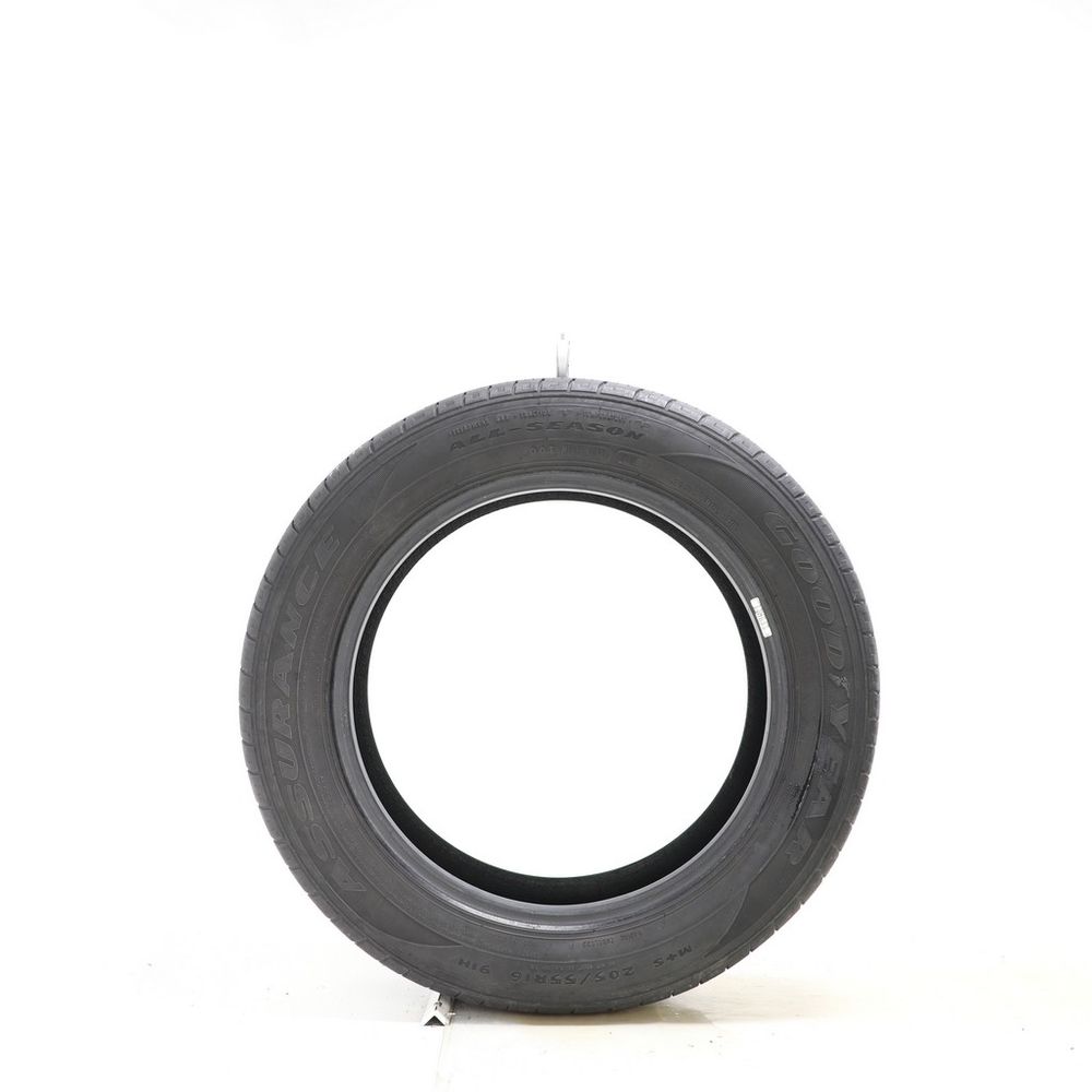 Set of (2) Used 205/55R16 Goodyear Assurance All-Season 91H - 4-4.5/32 - Image 6