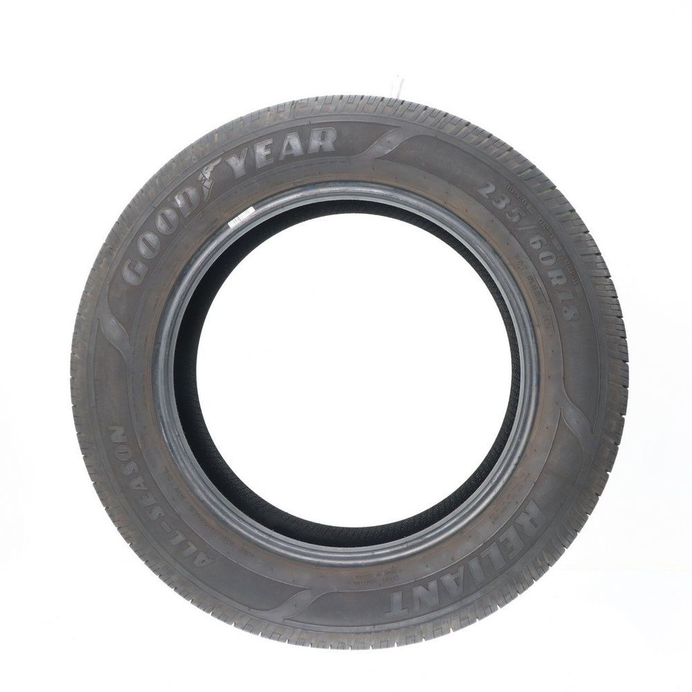 Set of (4) Used 235/60R18 Goodyear Reliant All-season 103V - 8-9/32 - Image 3