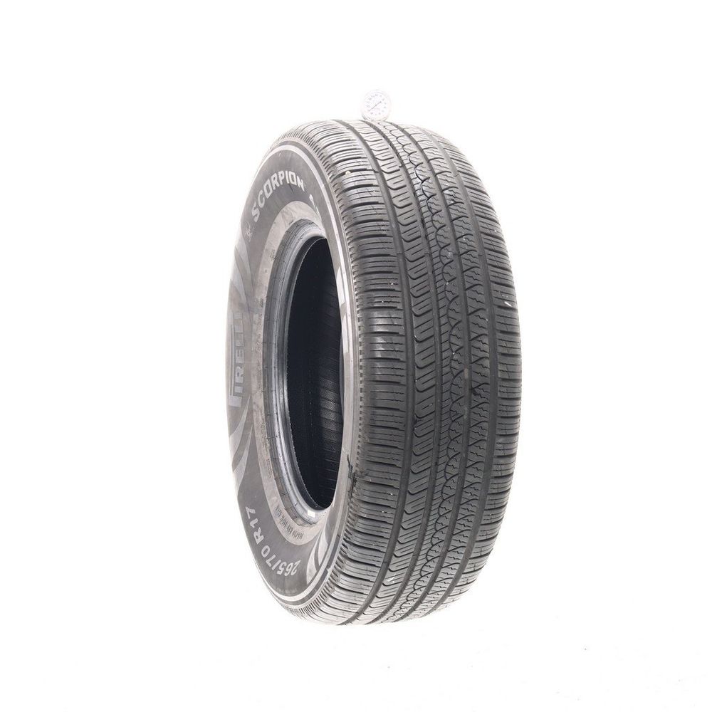 Set of (2) Used 265/70R17 Pirelli Scorpion AS Plus 3 115H - 8.5-9/32 - Image 1