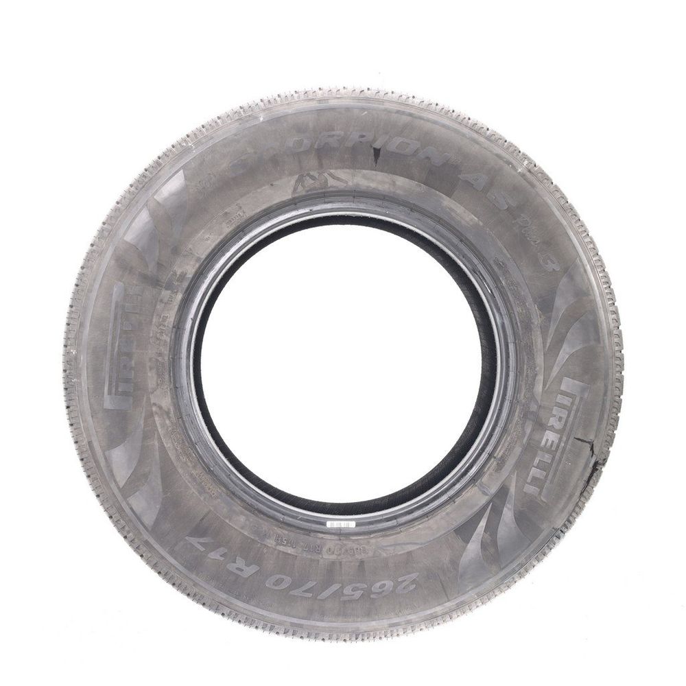 Set of (2) Used 265/70R17 Pirelli Scorpion AS Plus 3 115H - 8.5-9/32 - Image 3