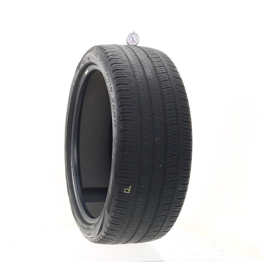 Set of (2) Used 265/40R22 Pirelli Scorpion Zero J LR PNCS 106Y - 5.5/32 - Image 1