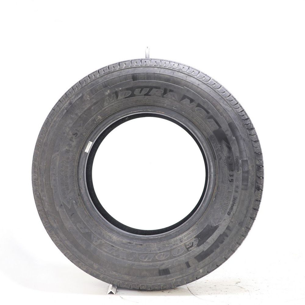 Set of (2) Used ST 235/80R16 Goodyear Endurance 123/119N E - 5.5-6/32 - Image 3