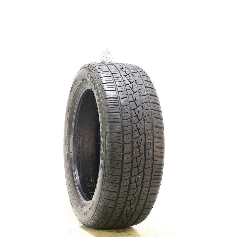 Set of (4) Used 235/50ZR18 Continental ControlContact Sport SRS Plus 97W - 7.5-9/32 - Image 1