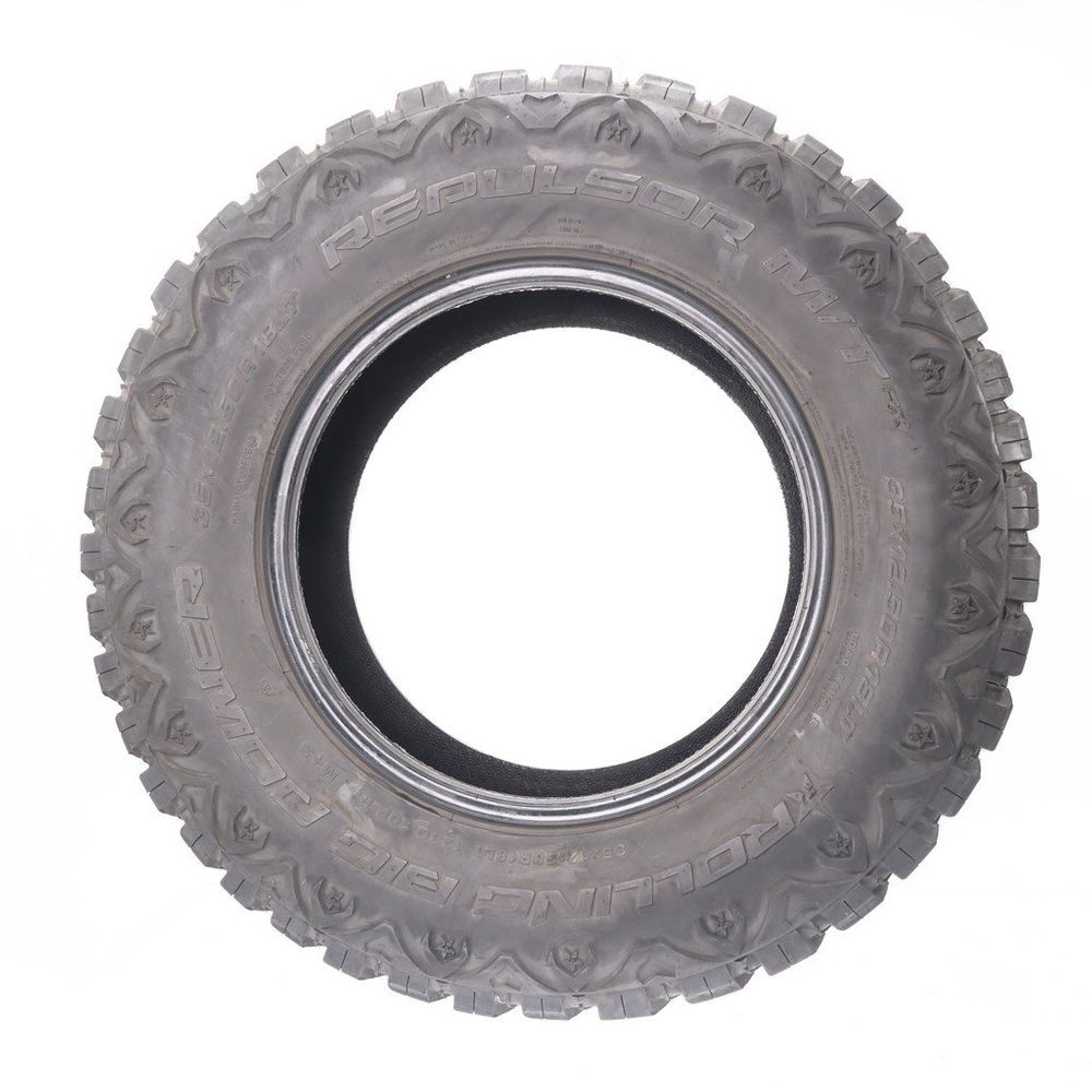 Used LT 35X12.5R18 Rolling Big Power Repulsor M/T RX 123Q E - 9/32 - Image 3