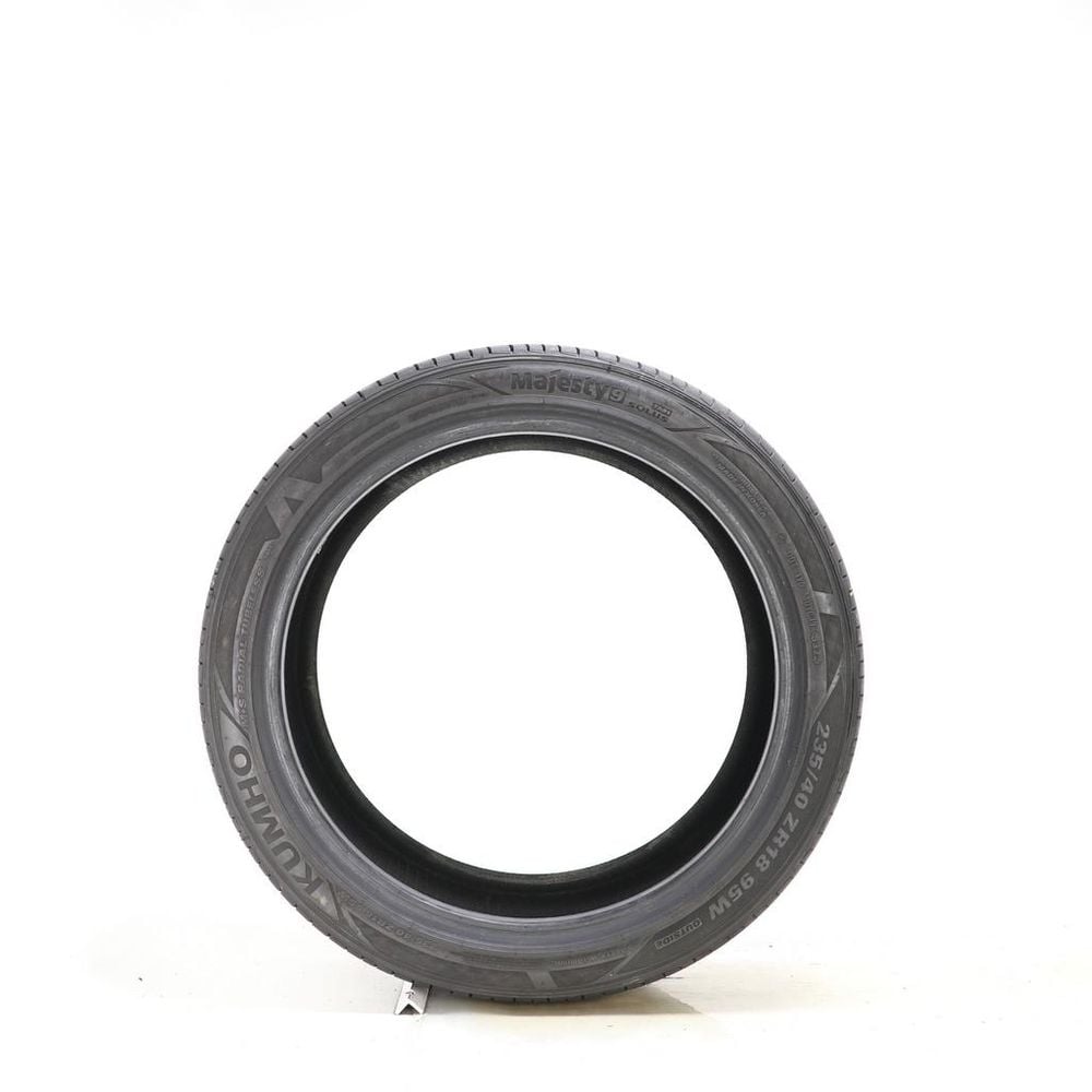 Set of (2) Driven Once 235/40ZR18 Kumho Majesty 9 Solus TA91 95W - 9/32 - Image 3