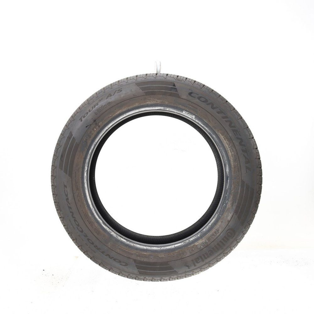 Set of (2) Used 215/60R17 Continental ControlContact Tour M A/S EV 96H - 10-10.5/32 - Image 3