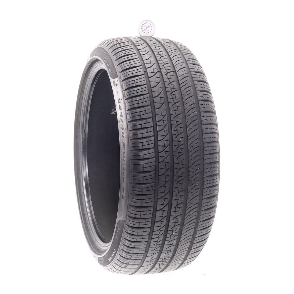 Set of (2) Used 245/40R19 Pirelli P Zero 94W - 8-9/32 - Image 4
