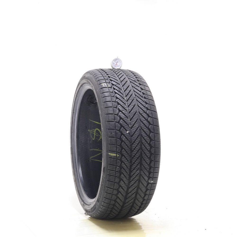 Set of (2) Used 235/40R19 Bridgestone WeatherPeak 96V - 8-9/32 - Image 1