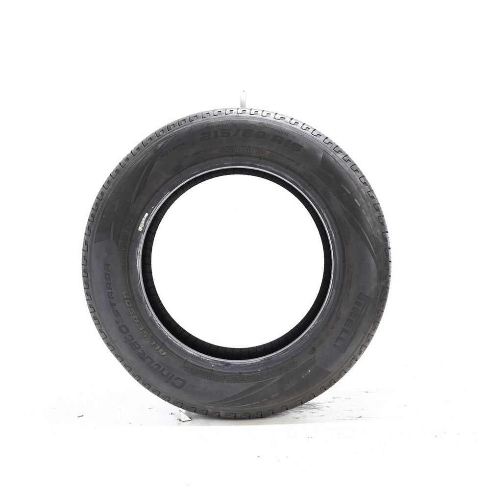 Set of (2) Used 215/60R16 Pirelli Cinturato strada 95V - 8-8.5/32 - Image 6